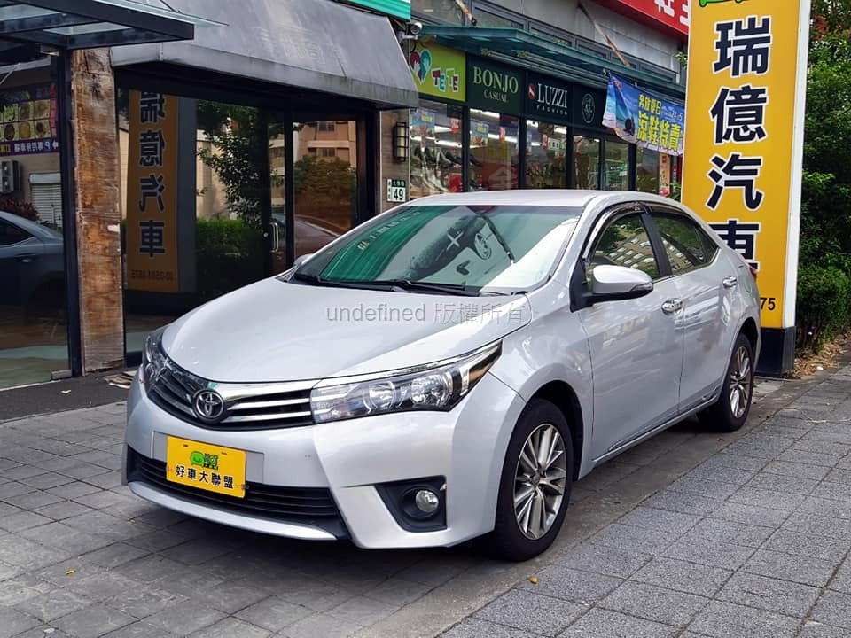 2015 Toyota 豐田 Corolla altis