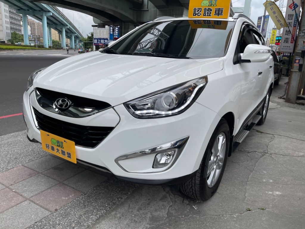 Hot大聯盟 Hyundai Tucson 14年tucson休旅車ix35純跑4萬多公里超美滴