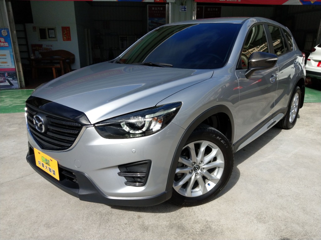 Hot大聯盟 Mazda Cx 5 捷立嚴選 新古車 17年型式 柴油2wd 音速銀 保證原漆原鈑件 僅跑七萬