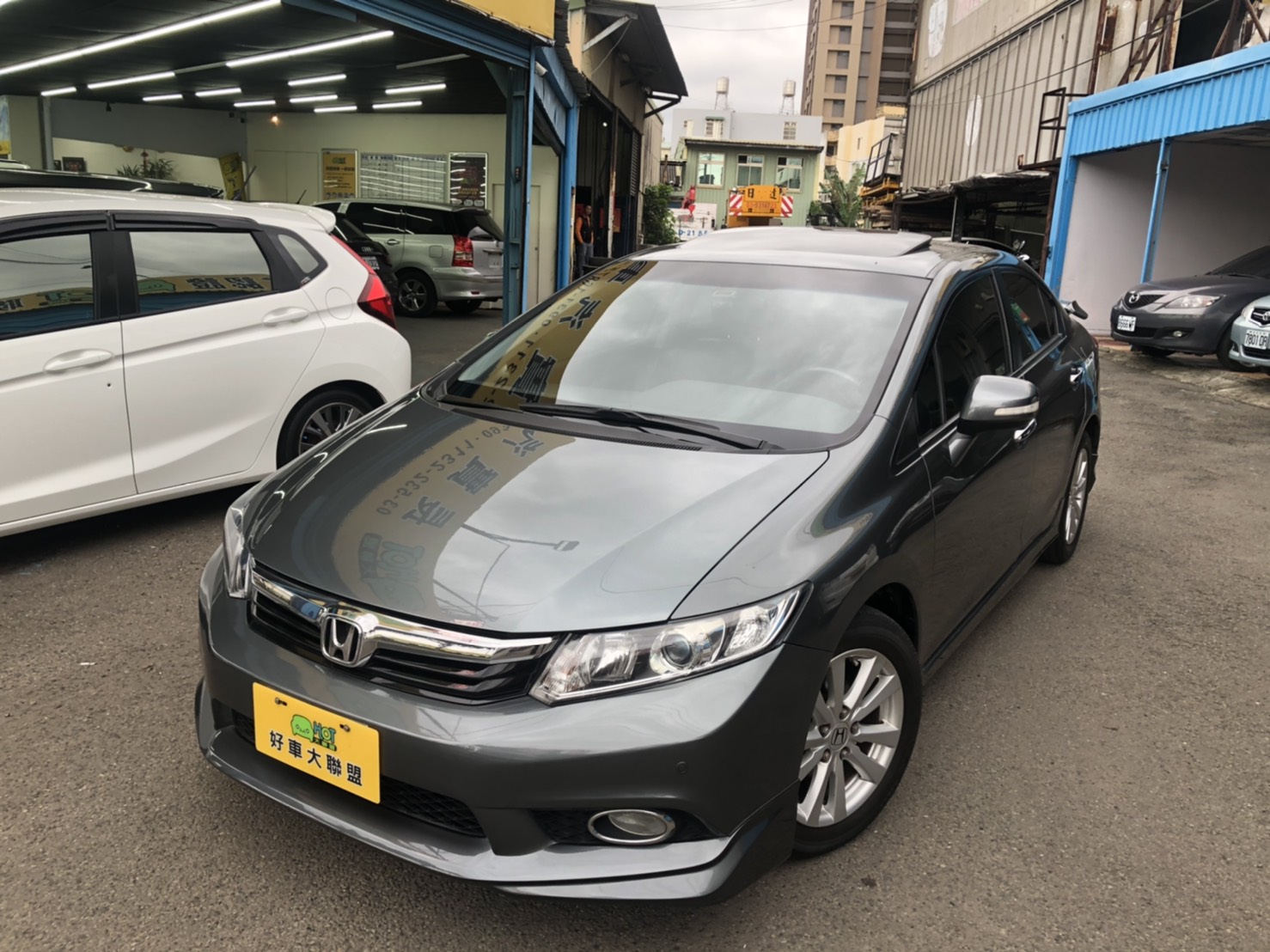 Hot大聯盟 Honda Civic 車況優 女用車 馬力強 無改裝 省油