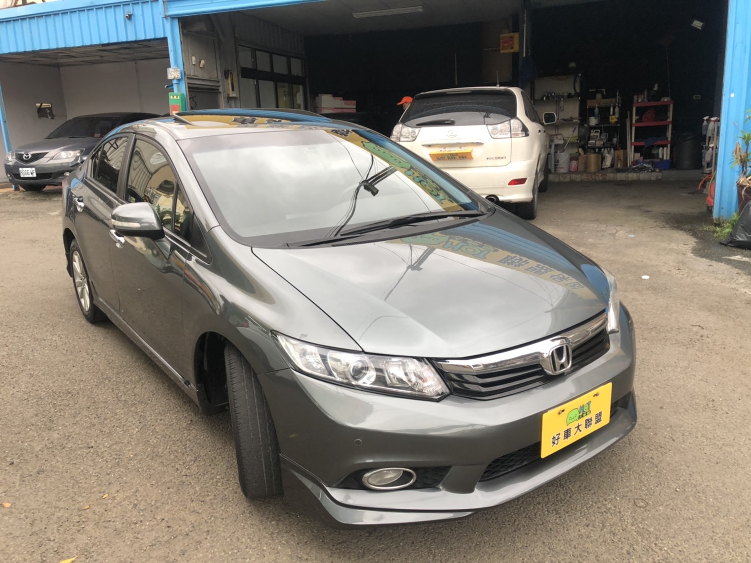 Hot大聯盟 Honda Civic 車況優 女用車 馬力強 無改裝 省油