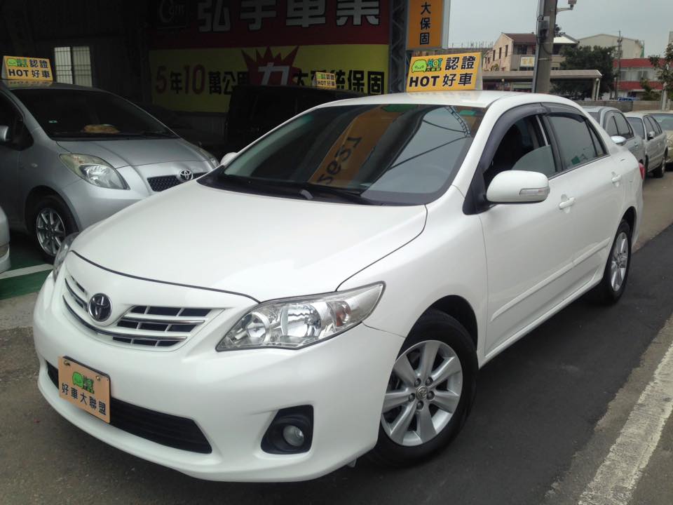 2013 Toyota Corolla altis