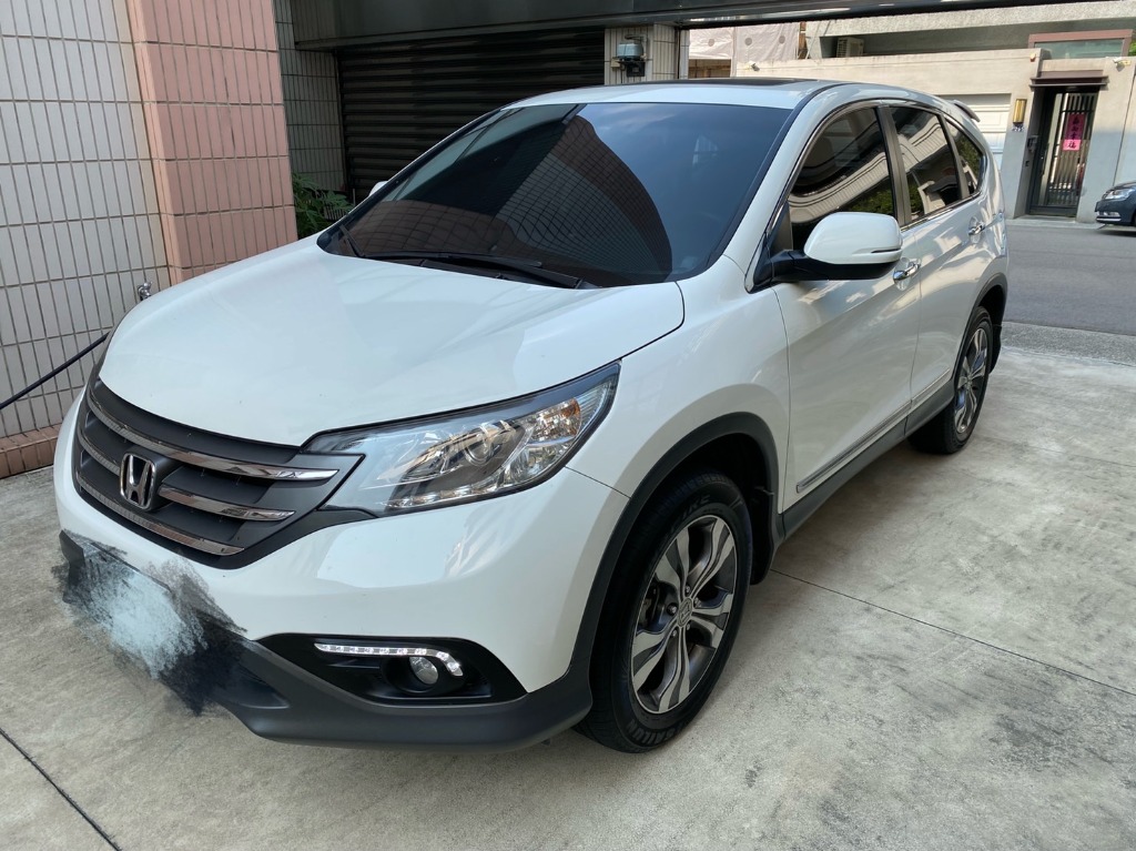Hot大聯盟 Honda Cr V 城市休旅車 14年白色crv