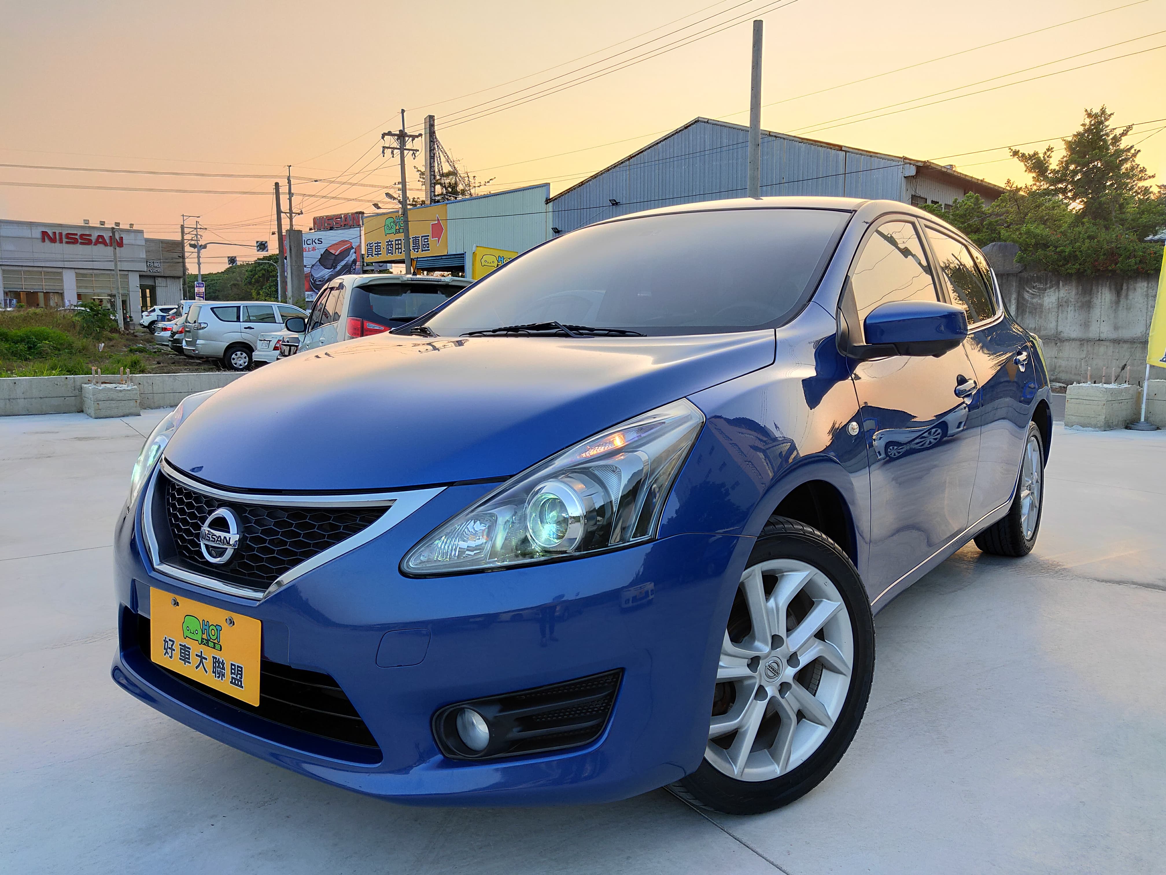 Hot大聯盟 Nissan Tiida 稀有turbo Big Tiida渦輪版1618cc