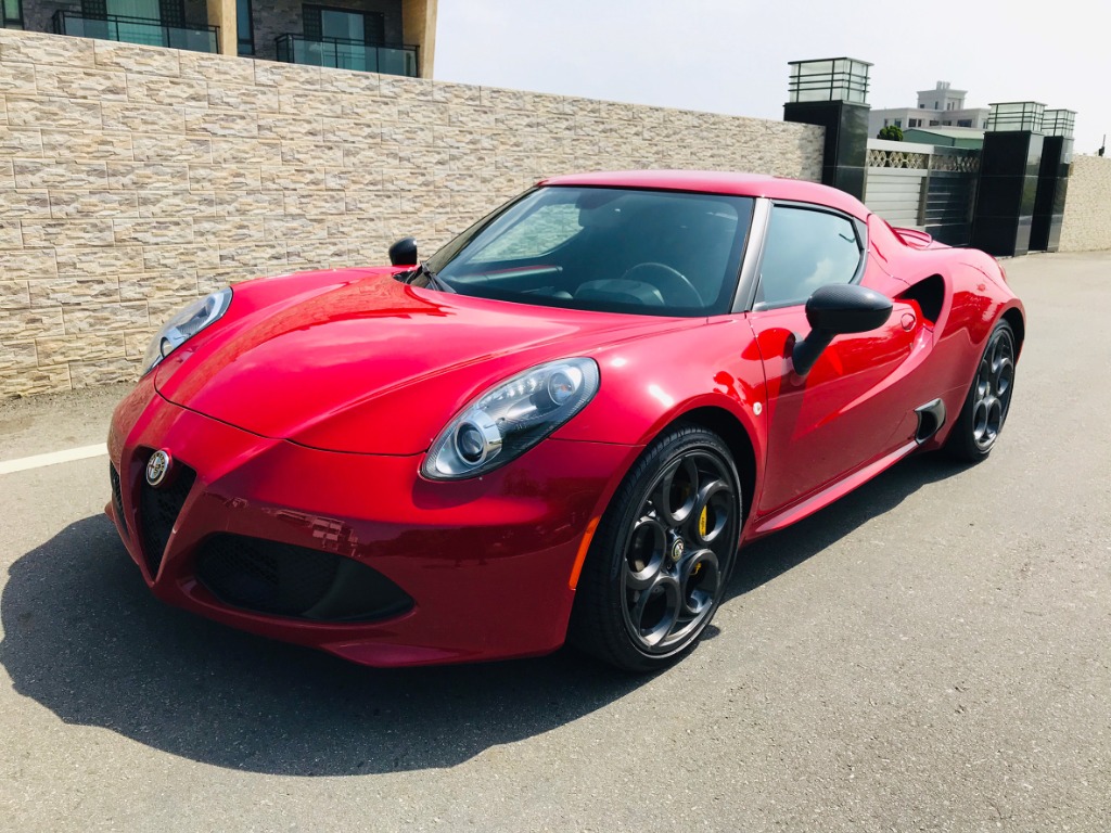 Hot大聯盟 Alfa Romeo 其他 15年alfa Romeo 4c 1 8l 紅