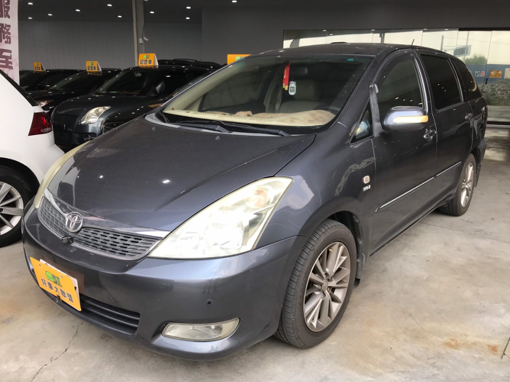 Hot大聯盟 Toyota Wish 05年toyota Wish 2 0l 深灰