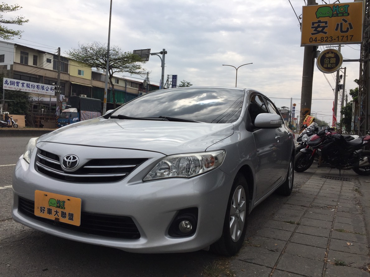 2013 Toyota Corolla altis