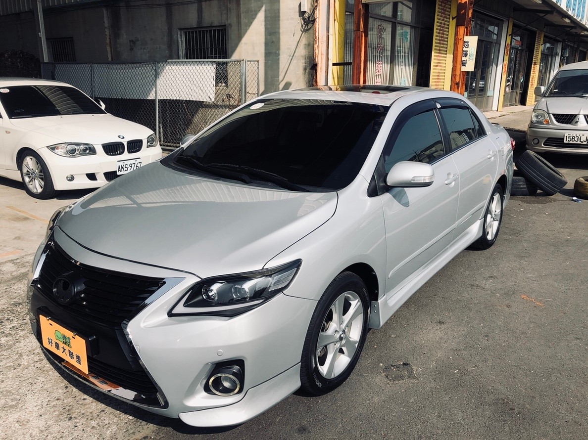 2012 Toyota Corolla altis