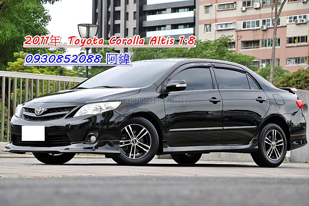 2011 Toyota 豐田 Corolla altis