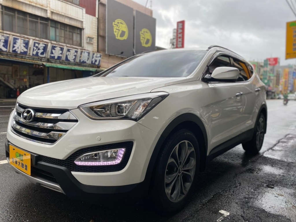 Hot大聯盟 Hyundai Santa Fe 9成新優質好車現代山土匪0頭款全額貸款超低月付